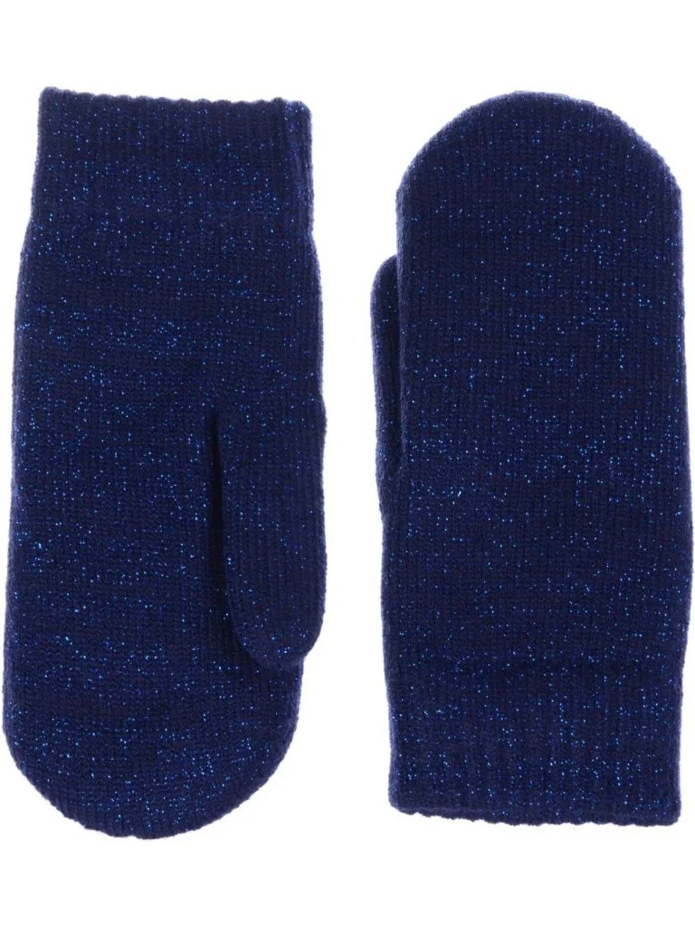 Toasty Warm Unisex Glitter Fleece Lined Knit Mittens | Winter Gloves for All